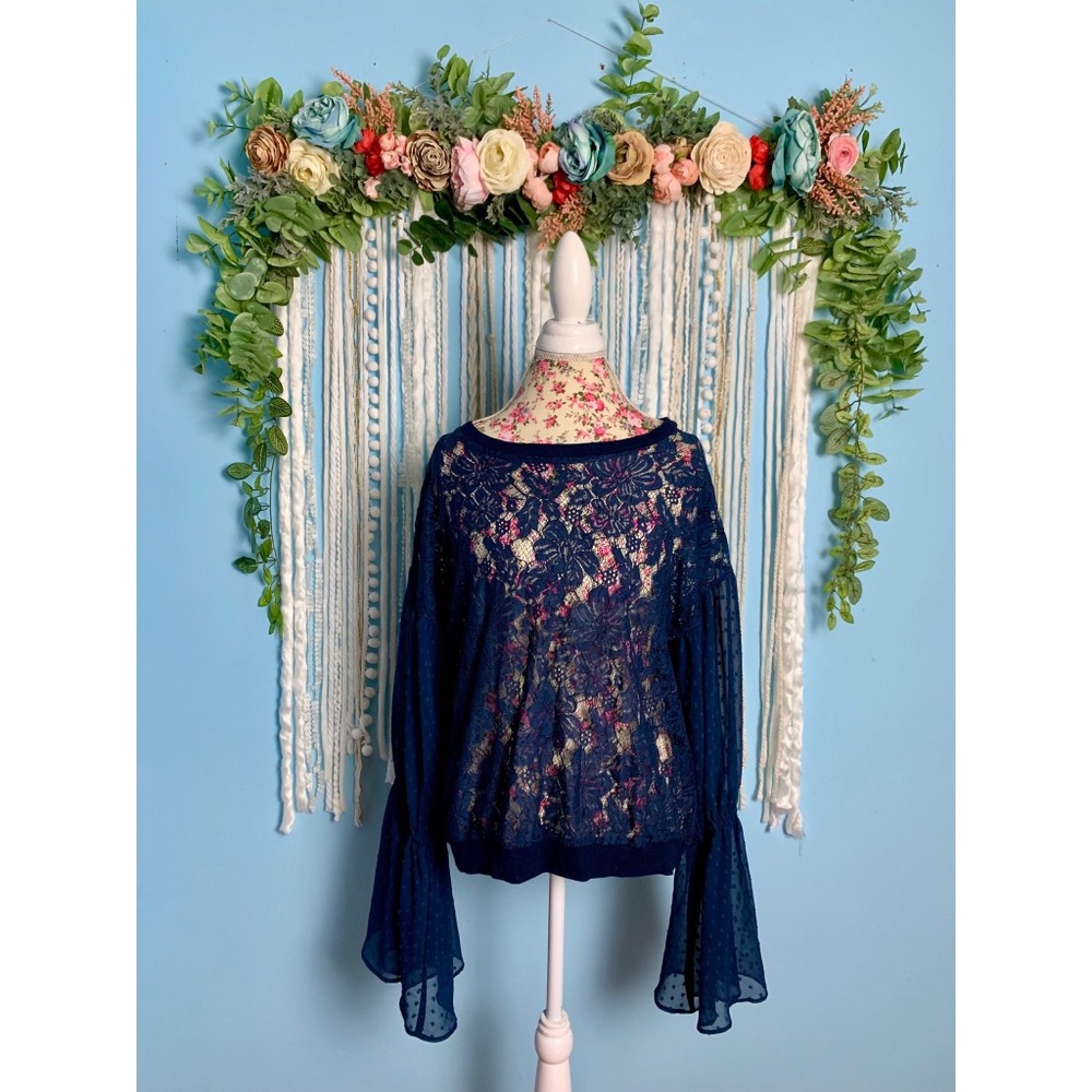 NWT Free People Something Like Love Shirt Large